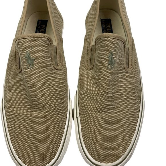Polo Ralph Lauren Mytton Slip-On Canvas Shoes Men's Size 12 - Picture 2 of 7